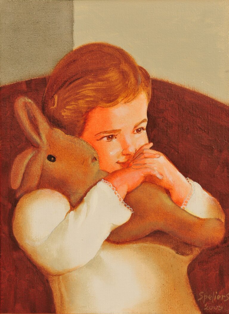 Fanny et son lapin