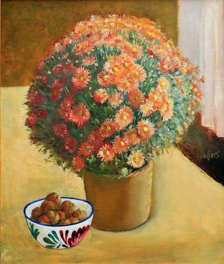 Chrysanthèmes lumineux