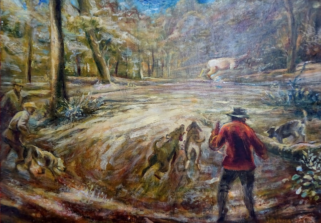 Scène de chasse