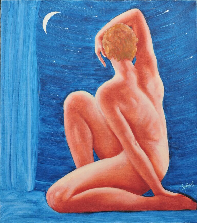 Nu à genou