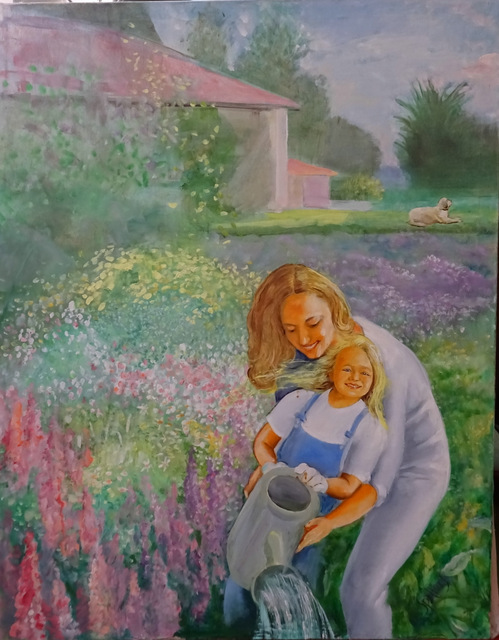 Au jardin