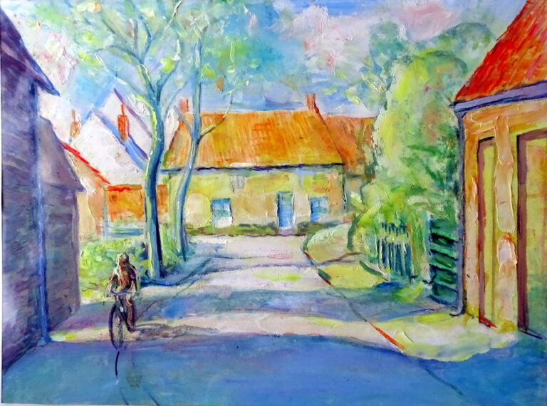 Le cycliste à midi